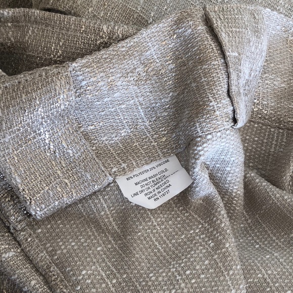 Rachel Zoe | Accents | Rachel Zoe Textured Metallic Gold Silver